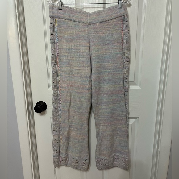 LoveShackFancy Toro Knit Pants- Pastel Rainbow - Picture 2 of 9